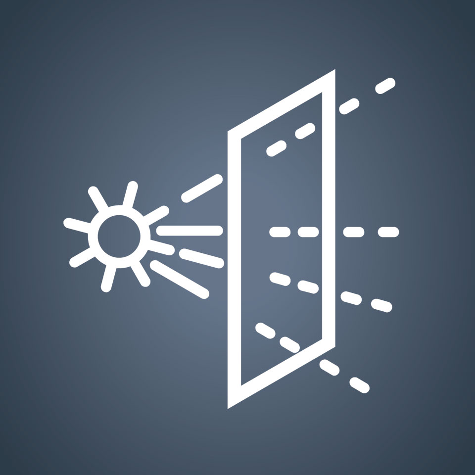 SurfaceLight Extent of Light Transmission - Building Support