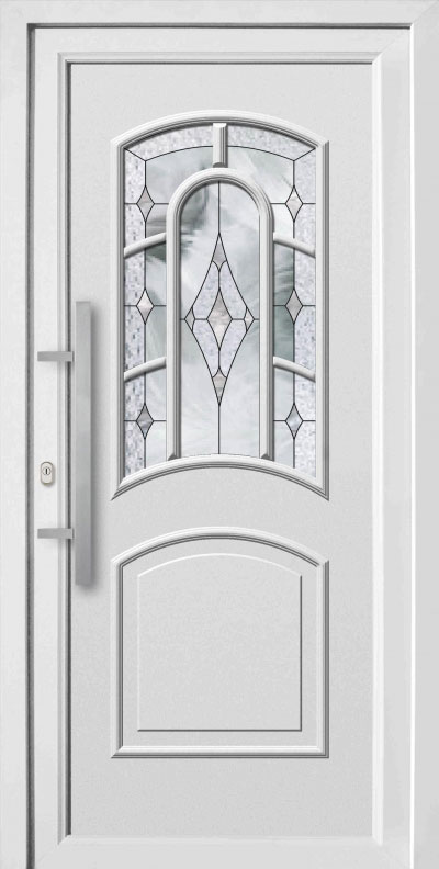 Entrance door - PVC, Classic.