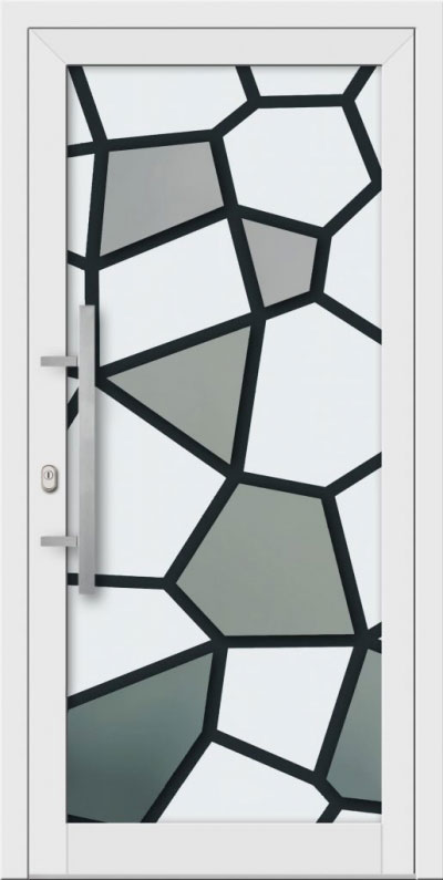 Entrance door - glass, Vision Glass Digital.