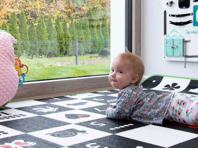 Window to the children's room.