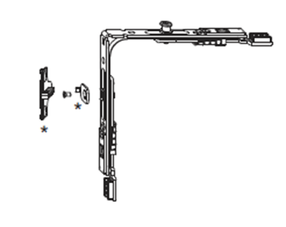 Multi-position tilt used in wooden windows.