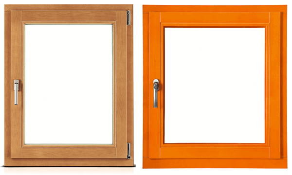 Hidden hardware for wooden windows, improving the aesthetics of the structure.