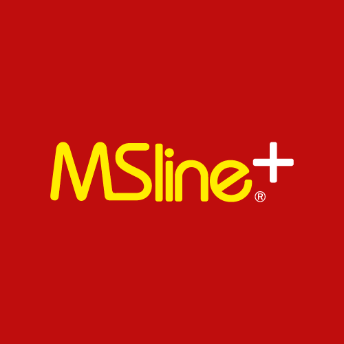 MSline+ logo.