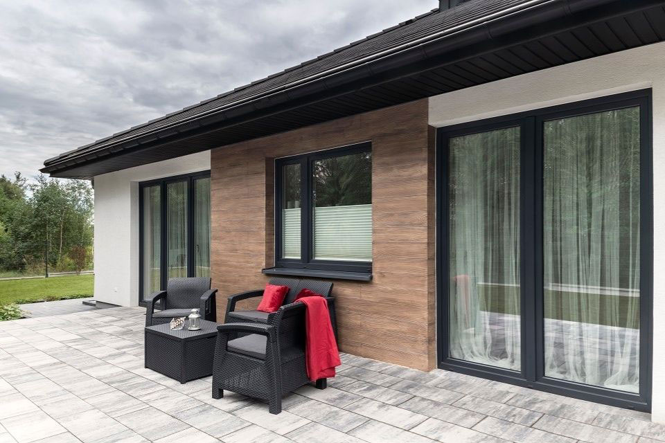 windows for a Scandinavian style house