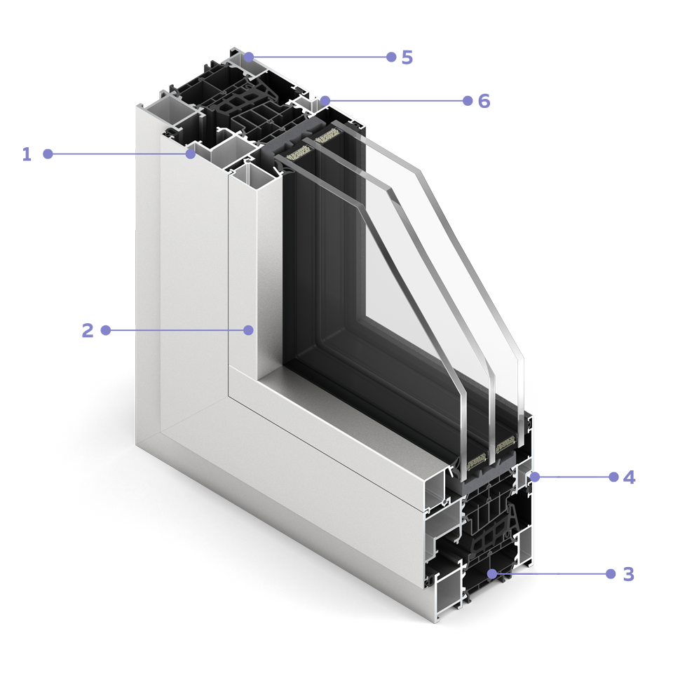 Premium 86 window section.