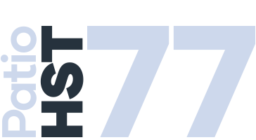 Patio HST 77 logo.