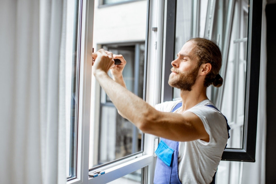 Professional window replacement.