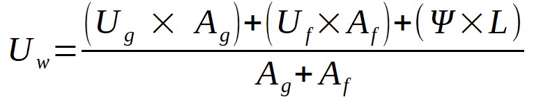 Heat transfer coefficient - formula.