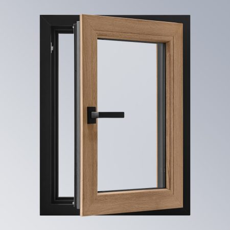 PVC bicolor windows