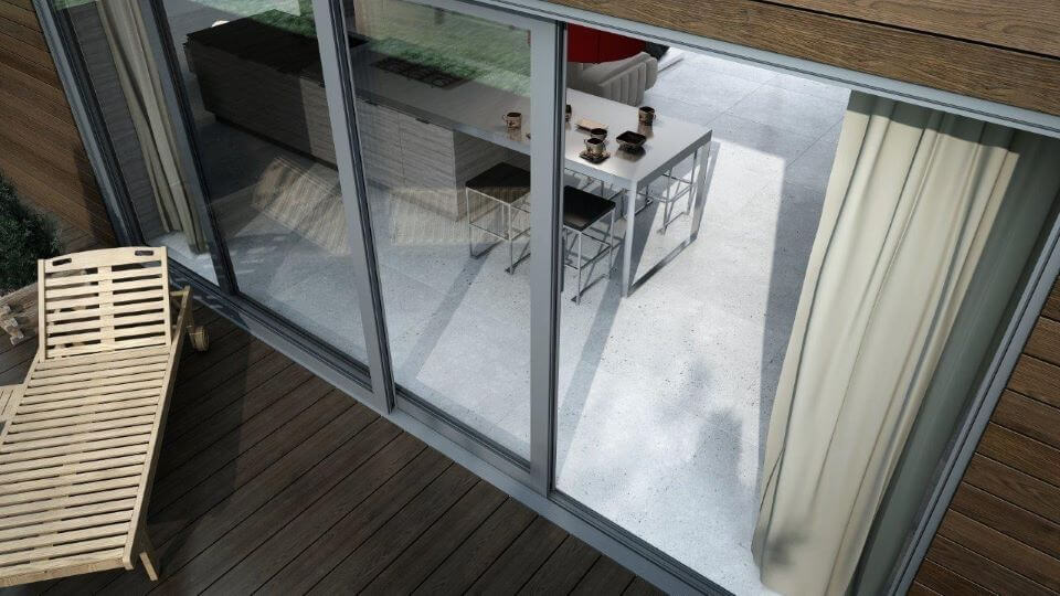 Aluminium lift and slide door Patio HST 77.