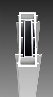 20 mm connector with reinforcement.