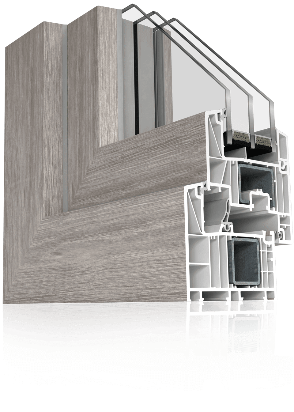 Section of an MSline+ window.